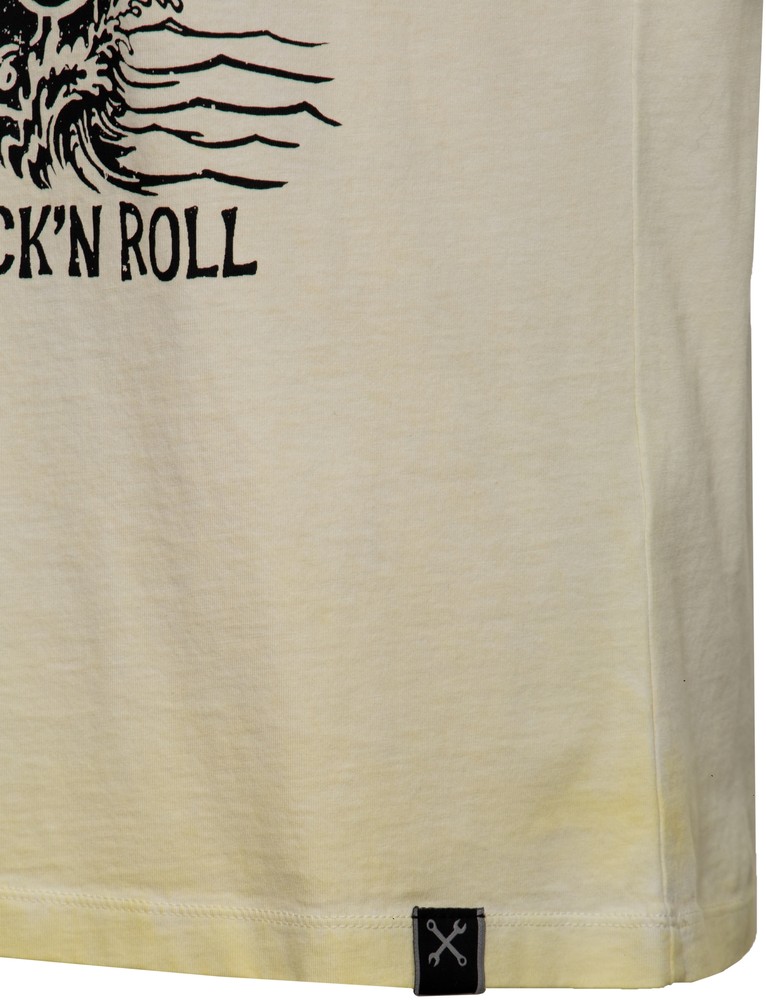 KingKerosinOilWashT-ShirtKKU21026Gelb