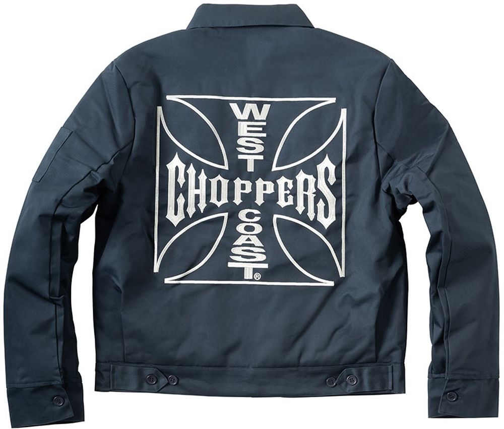 WCCWestCoastChoppersHerrenJackeOgLinedWorkjacketWCCJS170BL