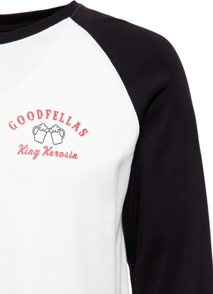 KingKerosinRaglanLongsleeveWithPrintGoodsfellasKKI32006