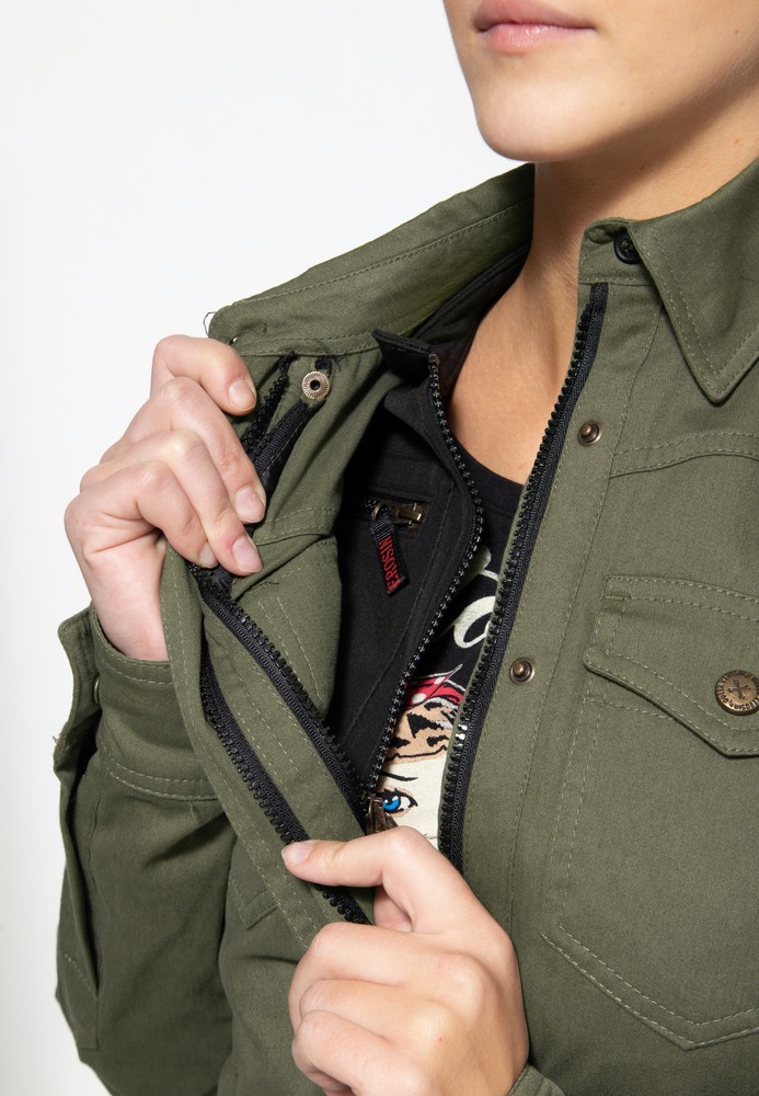 QueenKerosinOutdoorFunktionshemdQKI110012Olivgrn