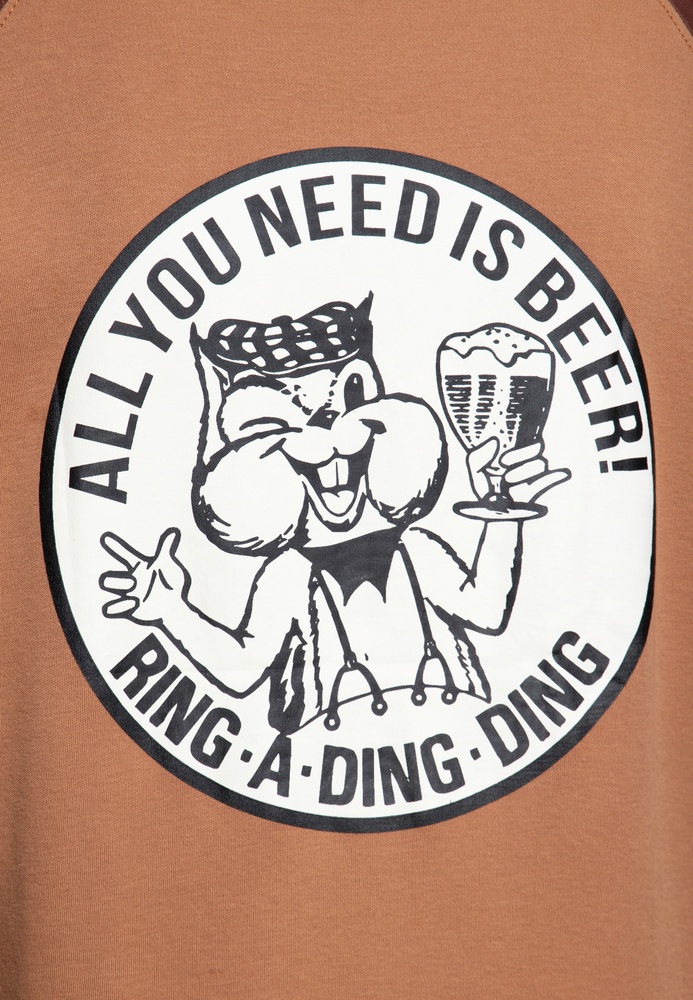 KingKerosinRaglanLongsleeveWithPrintBeerKKI32007