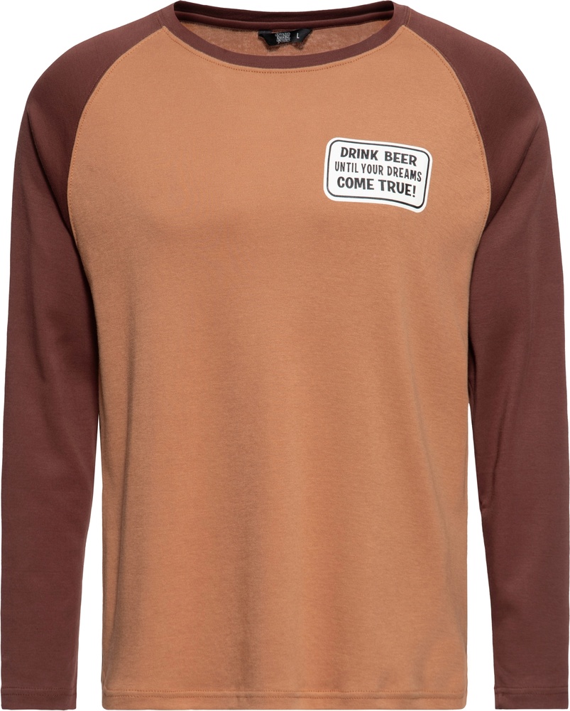 KingKerosinRaglanLongsleeveWithPrintBeerKKI32007
