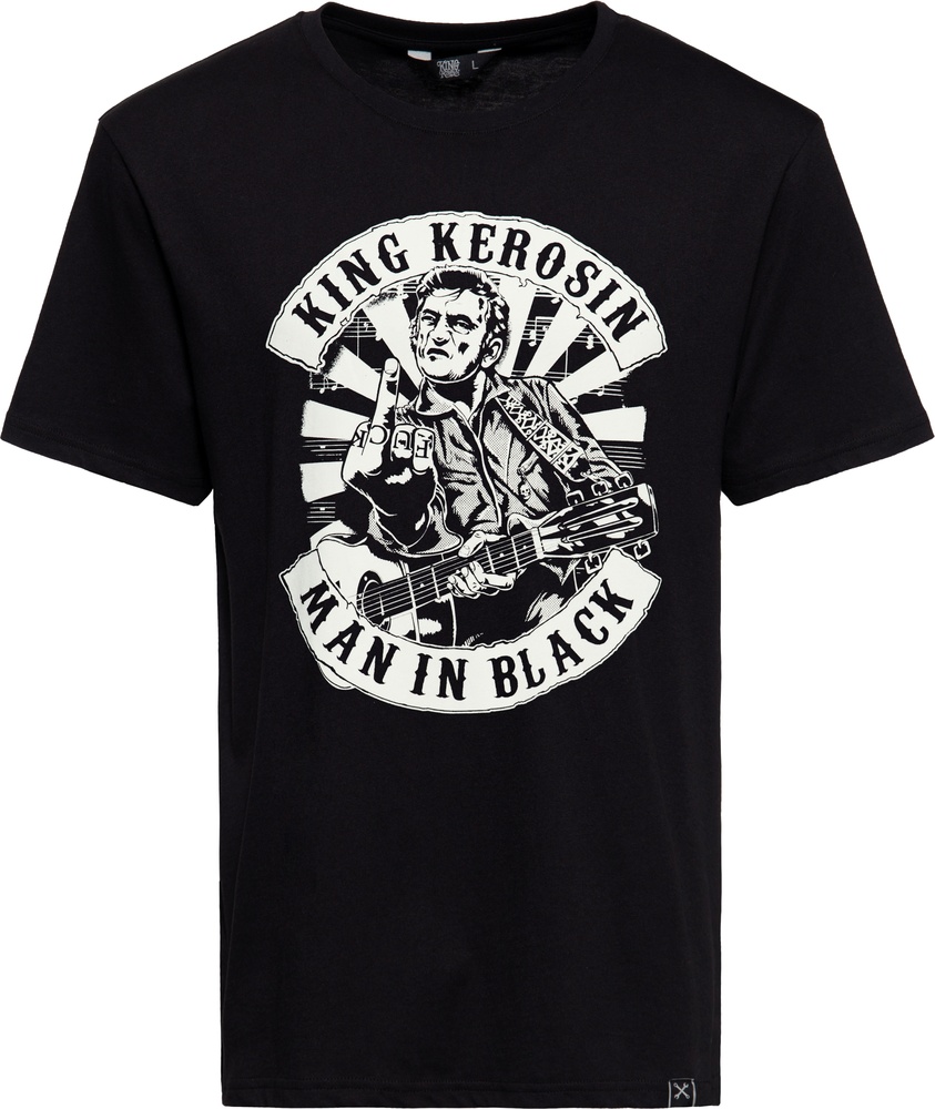 KingKerosinT-ShirtClassicManInBlackKKU41066