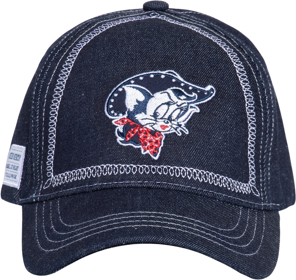 QueenKerosinDamenRebelAtHeartTexasPrideTruckerCap