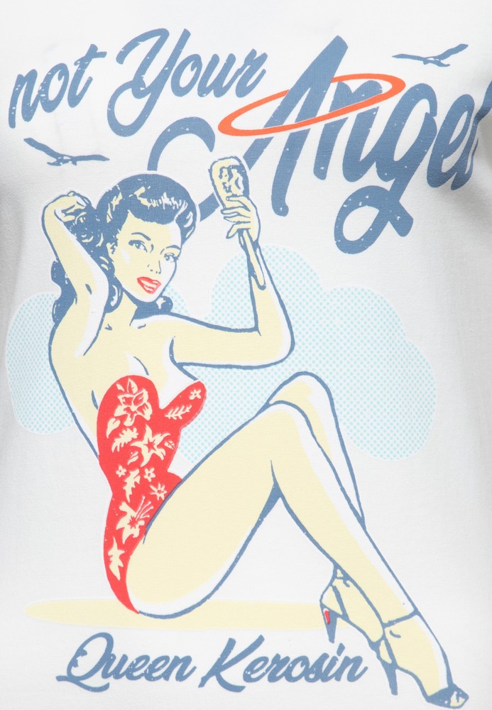 QueenKerosinDamenPrintT-ShirtImnotyourAngel