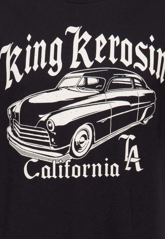 KingKerosinCaliforniaGreaserT-ShirtSchwarz-3XL