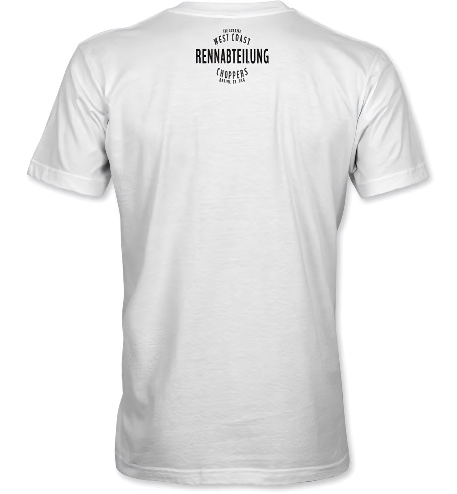 WestCoastChoppersHerrenT-ShirtRennabteilungTeeWhite